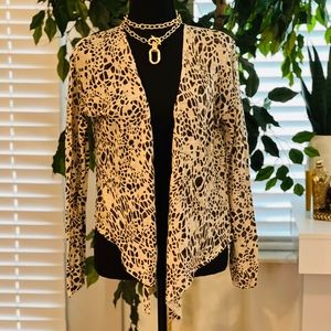 Investments petites printed cardigan